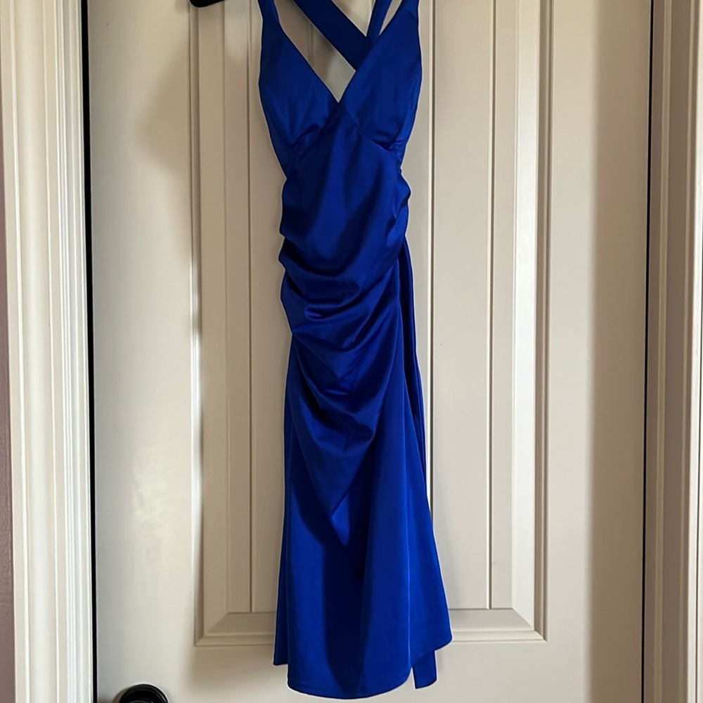 blue homecoming dress size 0 - Picture 2 of 4